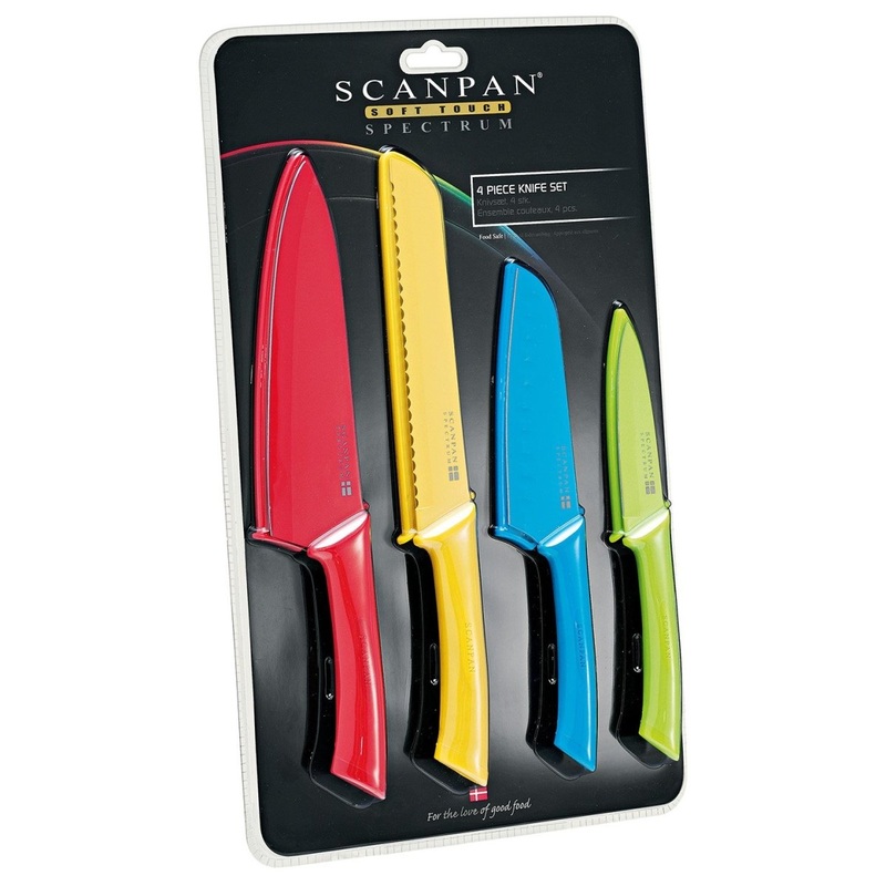 Scanpan Spectrum Knife Set 4 Piece