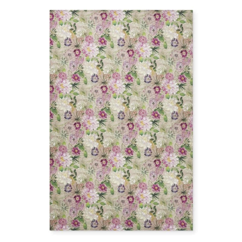 Tessitura Toscana Telerie La Vie En Rose Linen Tablecloth 160 x 230cm