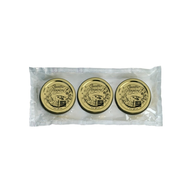 Bormioli Rocco Quattro Preserving Caps Set of 2 (56mm)