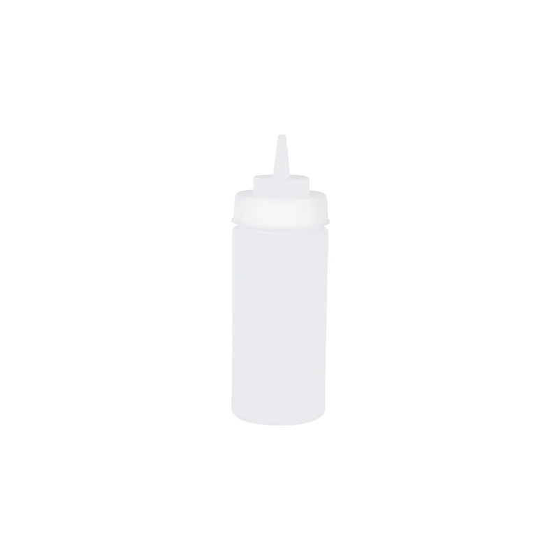 Chef Inox Wide Mouth Squeeze Bottle Clear 480ml