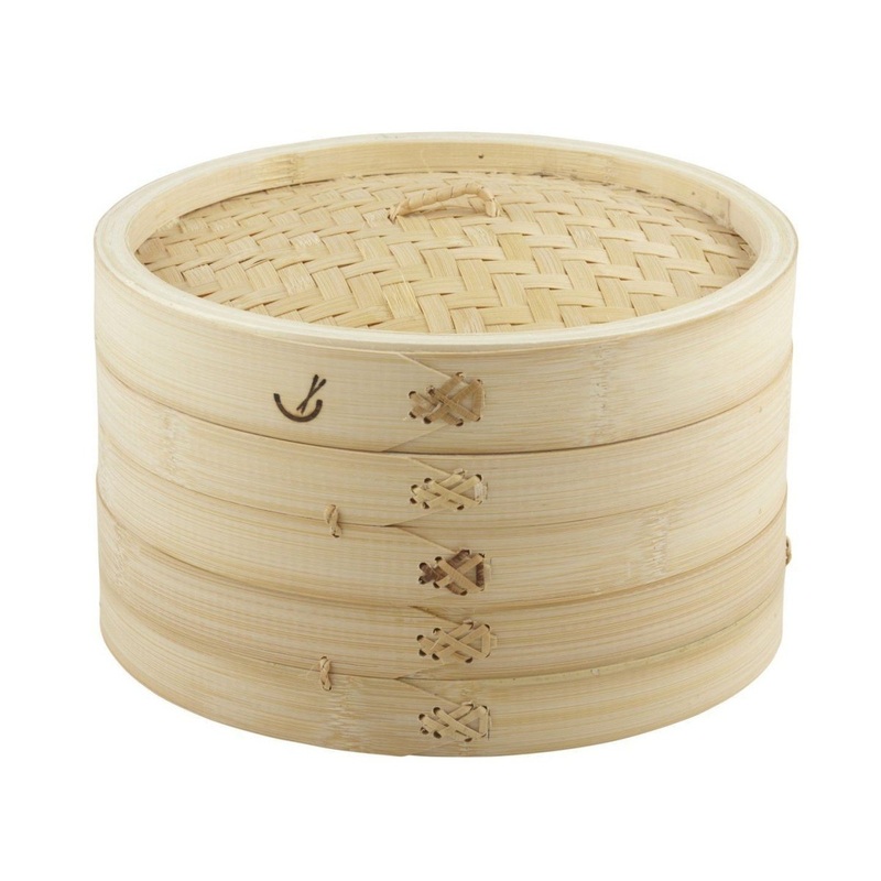 Davis & Waddell 2-Tier Bamboo Steamer 26cm