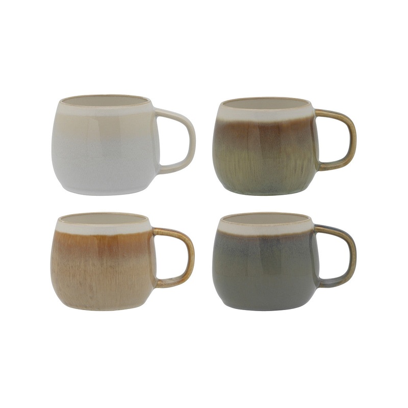 Ecology Bulb Mugs 360ml (Set of 4)