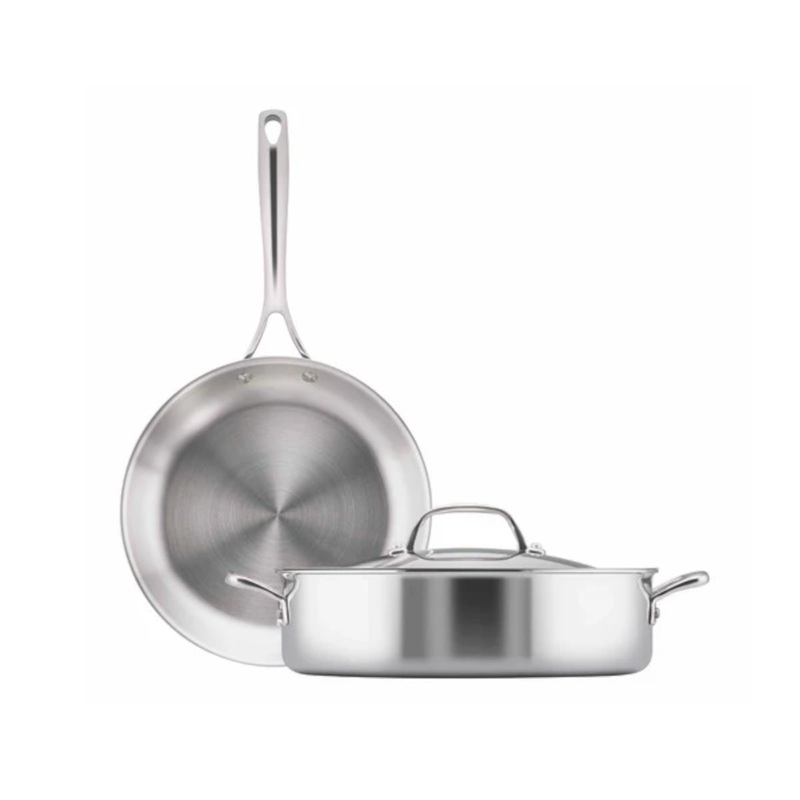 Essteele  Eternit  26cm Skillet & 30cm Sauteuse Set