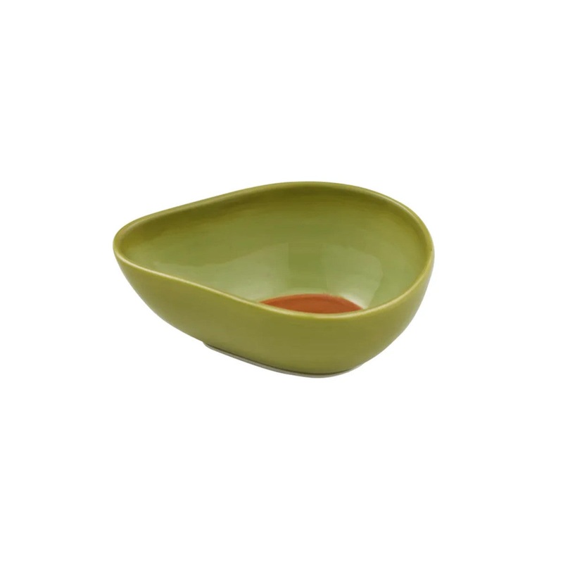 Guac Ceramic Bowl Green 14 x 10 x 5.5cm