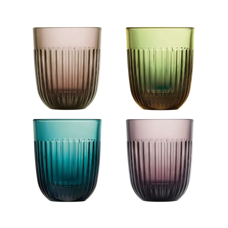 La Rochere Ouessant Tumblers Assorted Colours 240ml (Set of 4)
