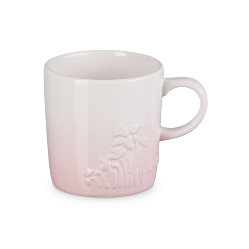 Le Creuset Jardin Stoneware Mug Shell Pink 350ml