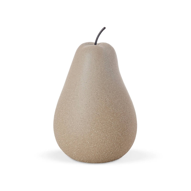 Madras Link Bartlett Pear Accent Decor GreyGreen 14.5 x 23cm