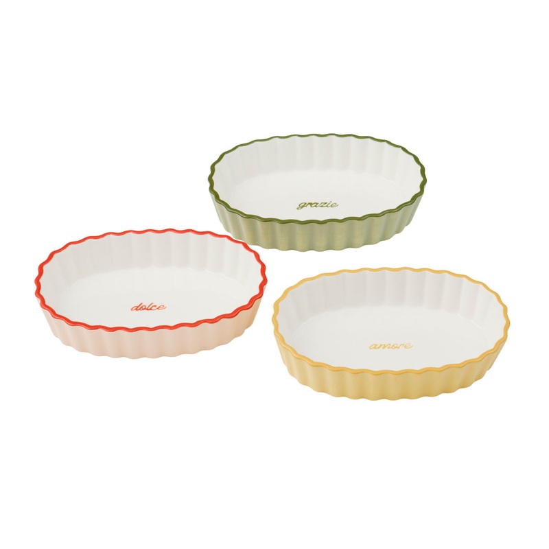 Noto Ceramic Baker Dish Assorted 18 x 12cm