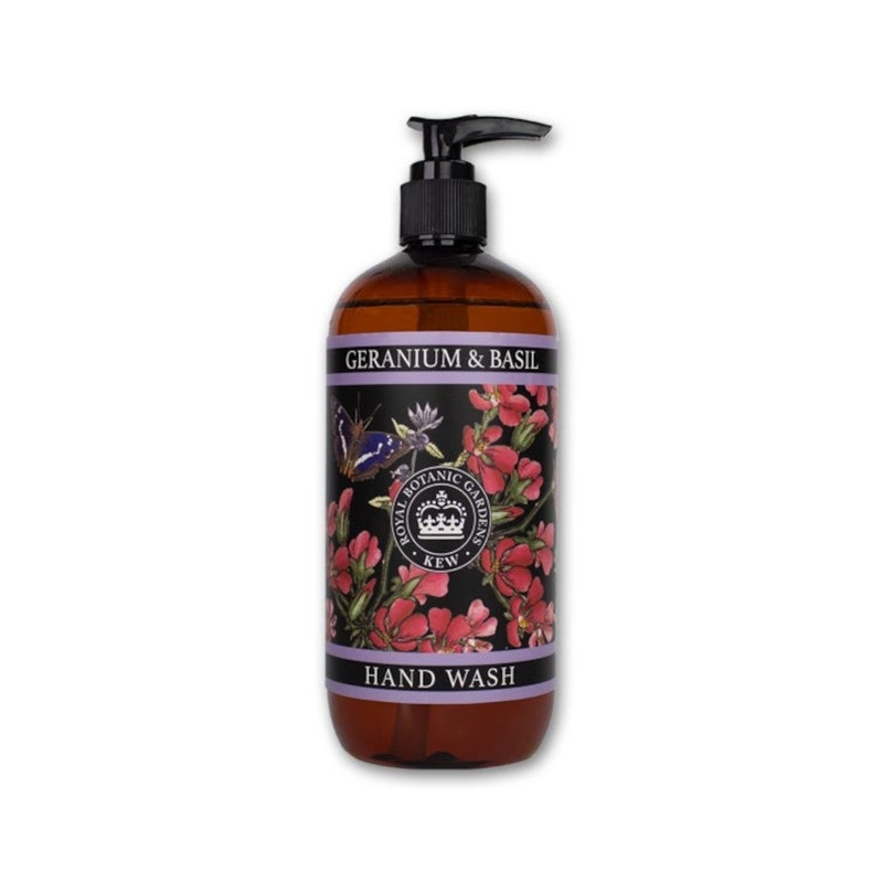 Royal Botanic Gardens Geranium & Basil Liquid Soap 500ml