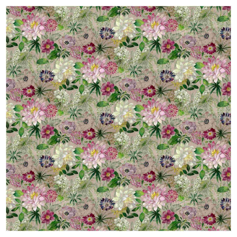 Tessitura Toscana Telerie Round Tablecloth LaVie enRose 175cm