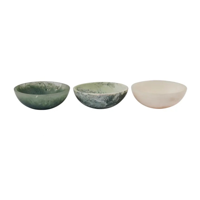 Wesley Resin Pinch Bowl Assorted 10 x 3.5cm