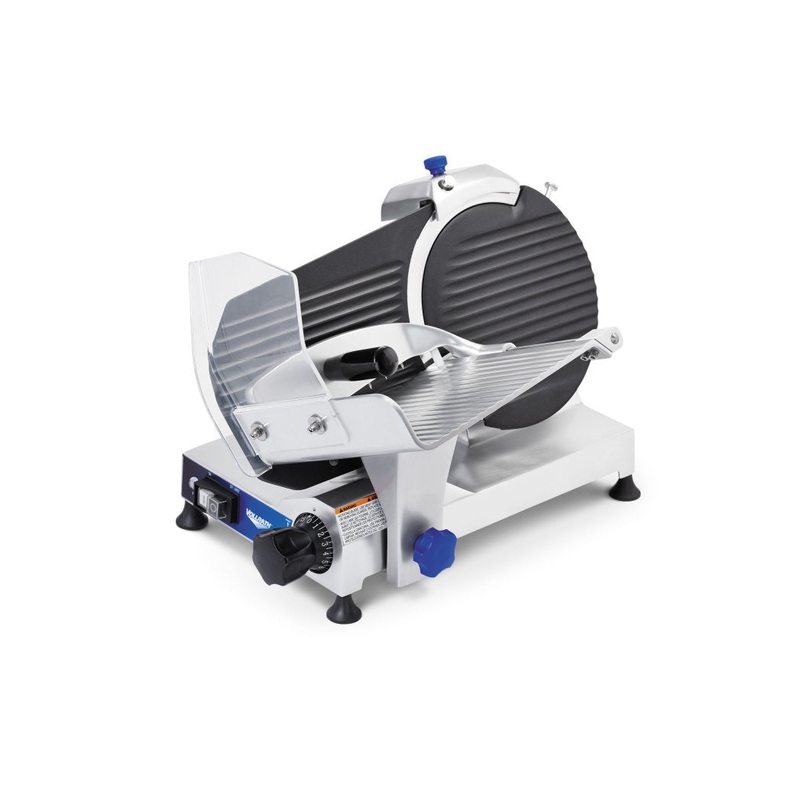 Vollrath 40950 Medium Duty Manual Meat Slicer with 10" Removable Blade - 120v, 1/3 HP