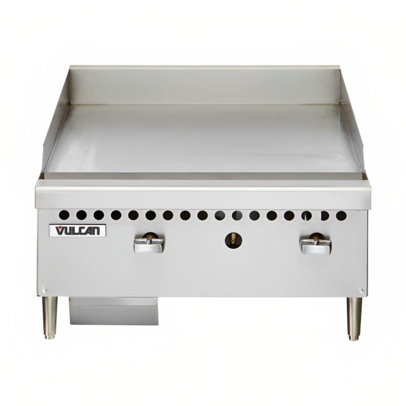 Vulcan VCRG48-M - Countertop Gas Griddle w/ 4 Manual Controls 48" NG - 100,000 BTU