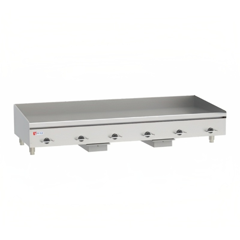 Wolf WEG72E - Heavy Duty Electric Griddle with Snap-Action Thermostatic Controls 72" - 208-240v/50/60/1-3