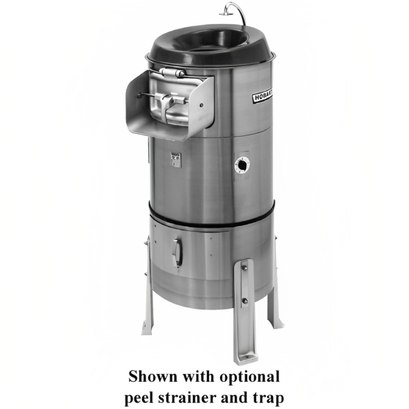 Hobart 6430-1 Vegetable / Potato Peeler 30-33 lb./1-3 min. - 115v/60/1, 3/4 HP
