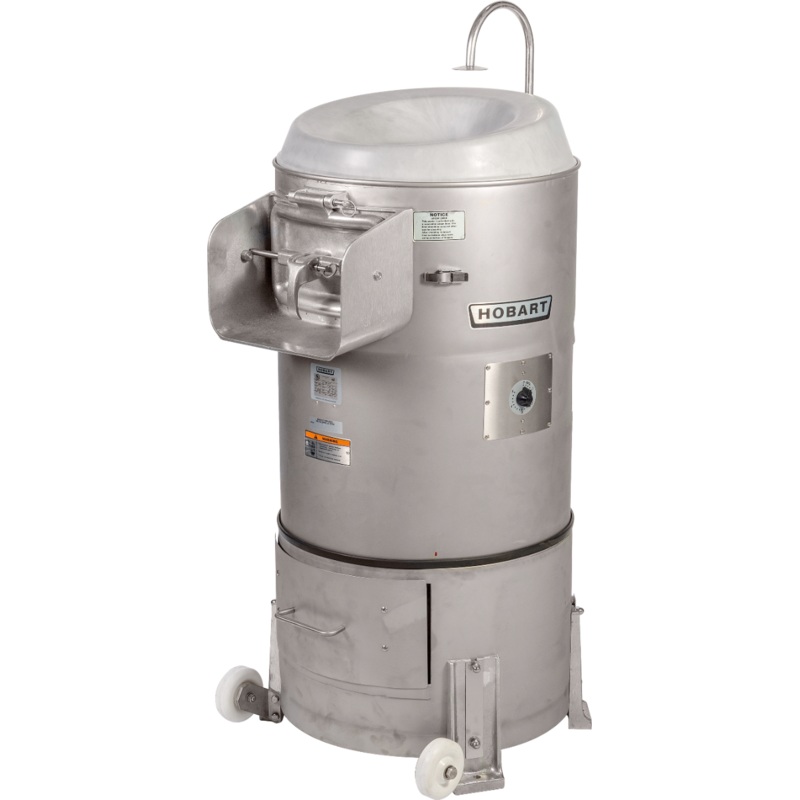 Hobart 6460-CBTSST Potato Peeler Cabinet Base w/ Trap & Strainer