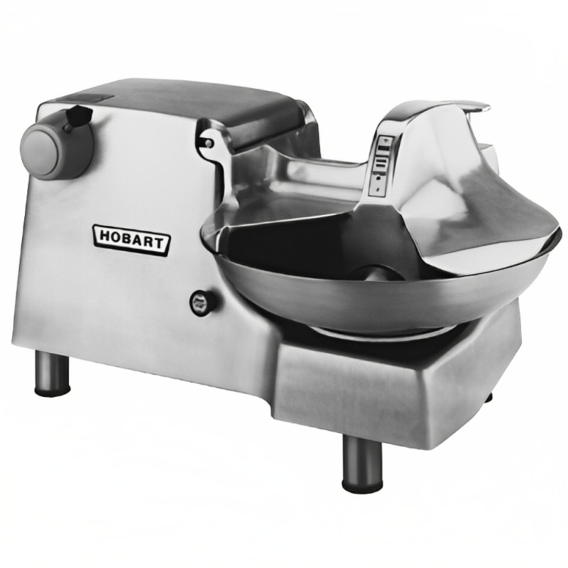 Hobart 84186-4 Buffalo Chopper Food Cutter with #12 Attachment Hub & 18" dia. Bowl - 230v/60/1, 1 HP