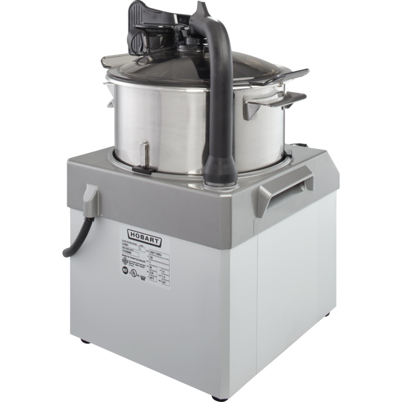 Hobart HCM61-1 One Speed Bowl-Style Food Processor 6 Qt. 1-1/2 HP