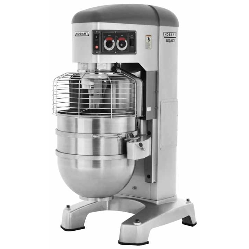 Hobart HL1400C-2STD Legacy Correctional Planetary Floor Mixer with Accessories 140 Qt - 4 Fixed Speeds - 380-460v/50/60/3, 5 HP
