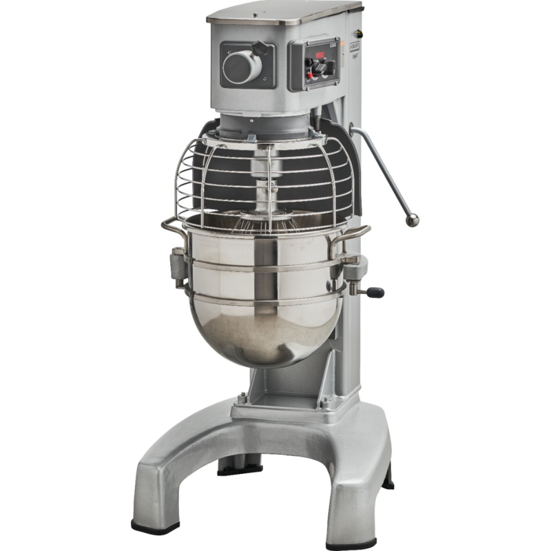 Hobart HL400-2STD Legacy Planetary Floor Mixer with Accessories 40 Qt. - 3 Fixed Speeds - 380-460v/50/60/3, 1-1/2 HP