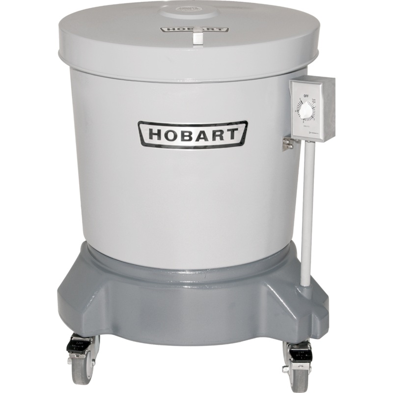 Hobart SDPE-11 Polyethylene Salad Dryer 20 Gal. - 115v, 1/4 Hp