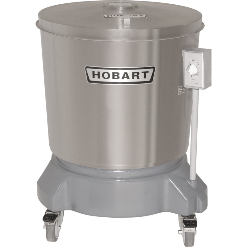 Hobart SDPS-11 Stainless Steel Salad Dryer 20 Gal. - 115v, 1/4 Hp