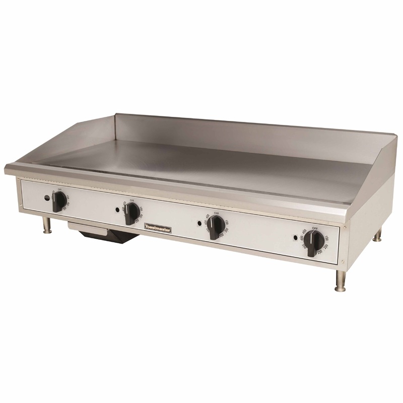 Toastmaster TMGM48 Countertop Gas Griddle w/ 4 Manual Controls 48" - NG