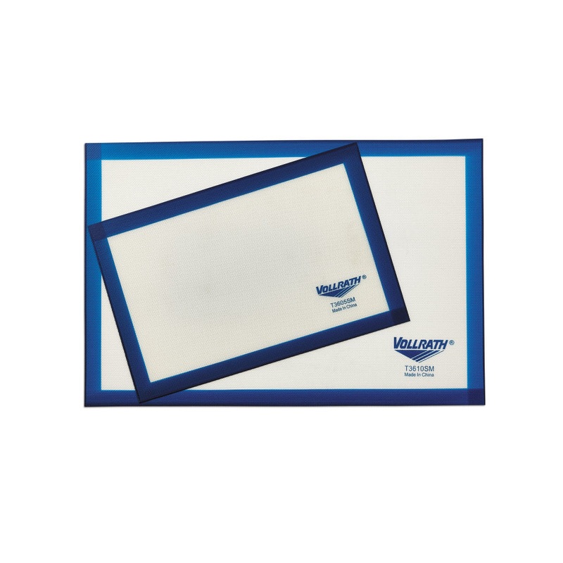 Vollrath T3605SM Non-Stick Half-Size Silicone Bun Pan Baking Mat 16-5/8" x 11"