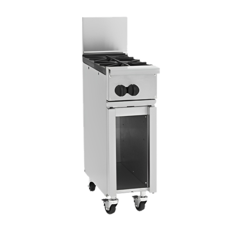 Vulcan 12-2B Endurance Gas Range 2 Burners w/ Cabinet Base 12" - 60,000 BTU