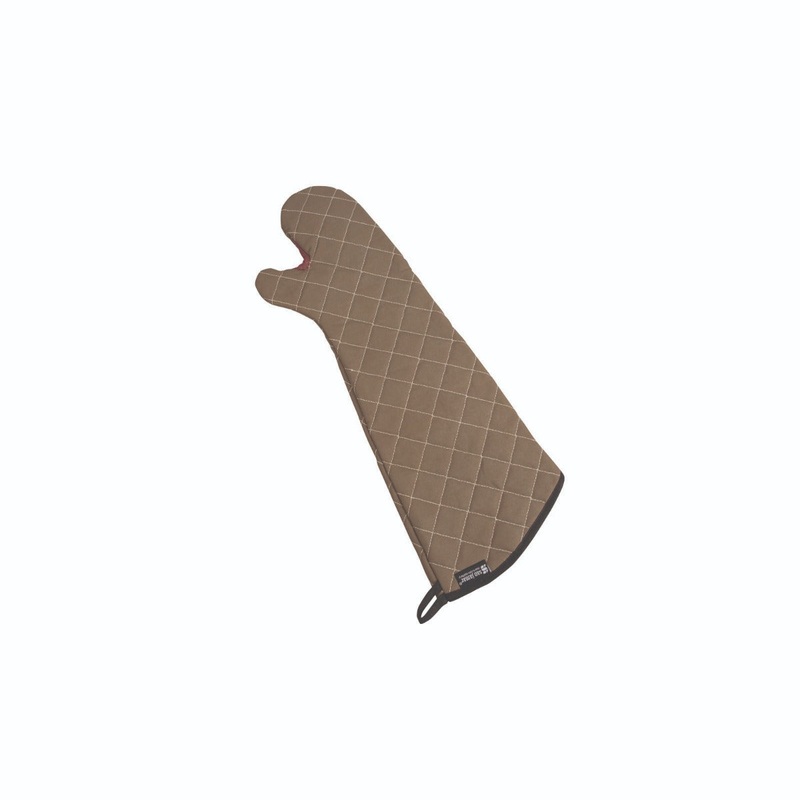 San Jamar 800FG24 24" Conventional Oven Mitt - BestGuard, Tan