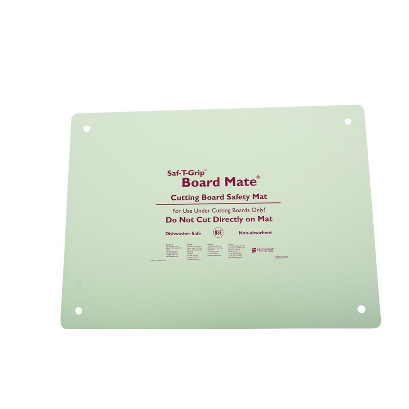 San Jamar CBM1318 Cutting Board-Mate, 13 x 18 in, Non-Absorbent Synthetic Rubber, NSF