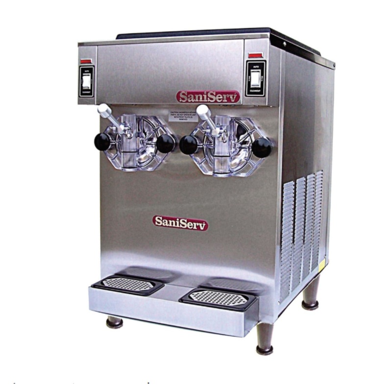 Saniserv 791 Margarita Machine - Double, Countertop, 256 Servings/hr., Air Cooled, 208/230v/3ph