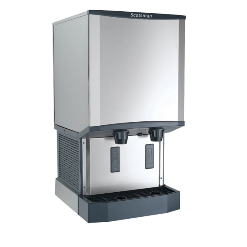 Scotsman HID540A-1 500 lb Countertop Nugget Ice & Water Dispenser - 40 lb Storage, Cup Fill, Touch-Free Dispensing, 115