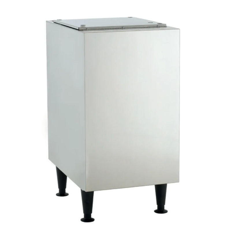 Scotsman HST16B-A 16 1/2" x 23 3/4" Stationary Equipment Stand for HID312 Ice Maker Dispenser, Enclosed Base