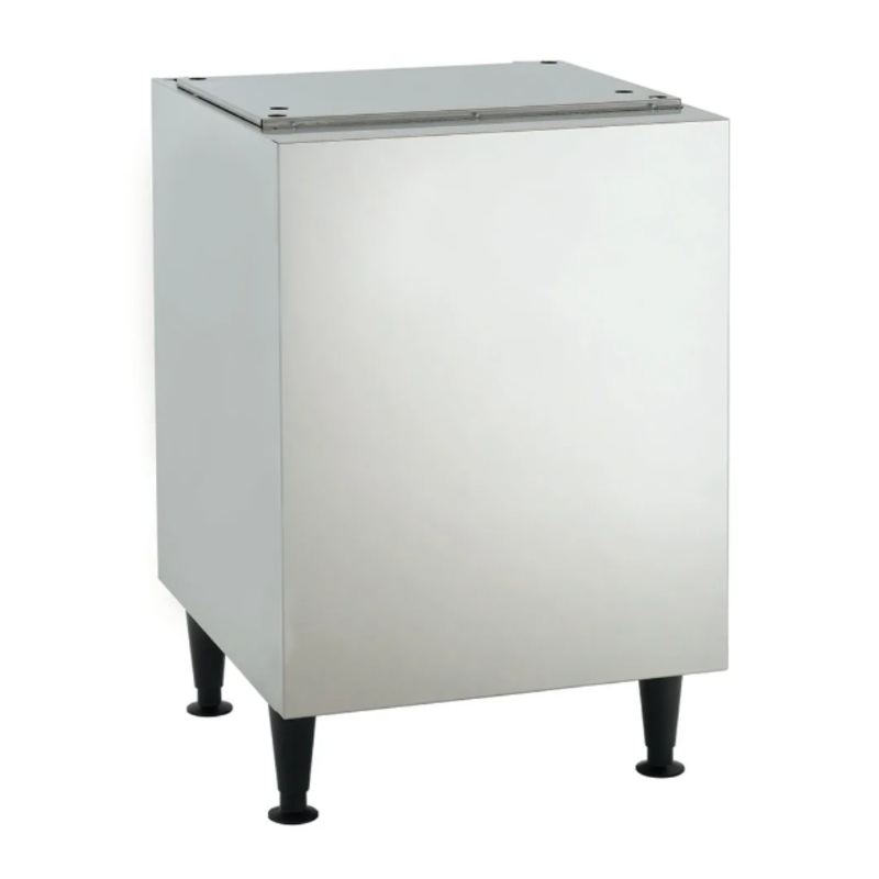 Scotsman HST21B-A 21 1/2" x 23 3/4" Stationary Equipment Stand for HID525 & HID540 Ice Maker Dispensers, Enclosed Base