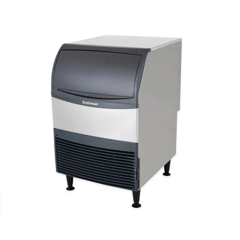 Scotsman UF424A-1 24"W Flake Undercounter Ice Machine - 440 lbs/day, Air Cooled, Gravity Drain, 115v