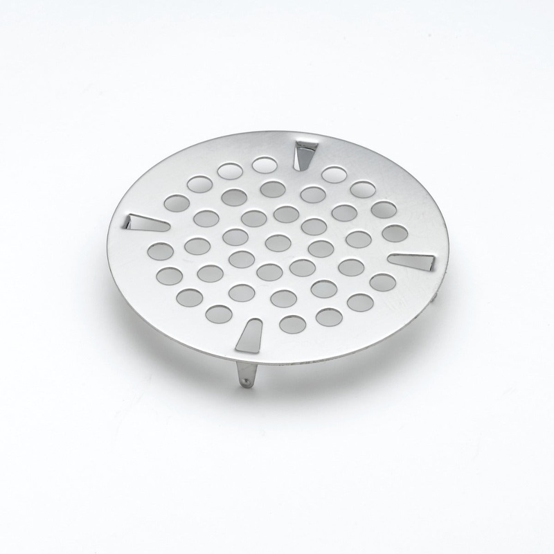 T&S Brass 010386-45 3 1/2" Snap In Flat Strainer, Stainless Steel