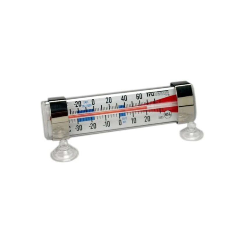 Taylor 3503FS Thermometer, Refrigerator/Freezer, Tube Type, Suction Cup Installation - 4ea/Case