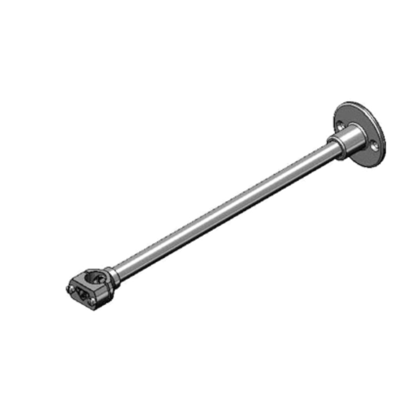 T&S Brass B-0109-03 Wall Bracket, 12" Fits 3/8" Pipe