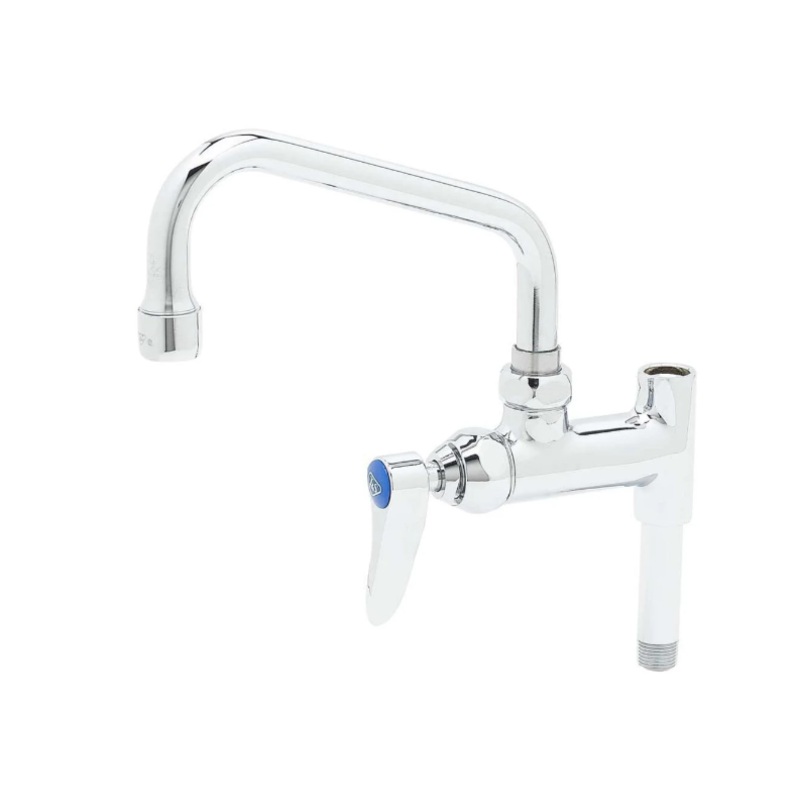 T&S Brass B-0155 Add-On Faucet for Pre-Rinse Units, 6" Nozzle, 3" Nipple