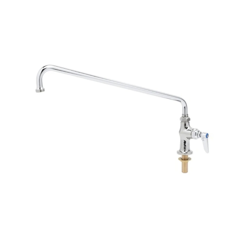T&S Brass B-0205 Deck Mount Pantry Faucet w/ 18" Swing Nozzle