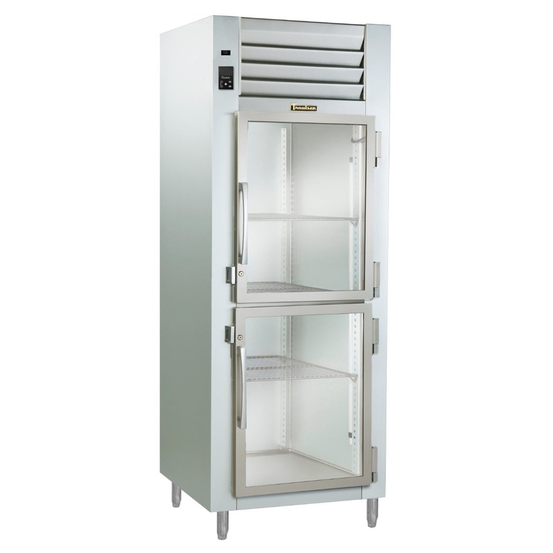 Traulsen AHF132W-HHG Spec-Line 1-Section 2 Glass Half Door Reach-In Heated Holding Cabinet 30" - 23.87 cu. ft.