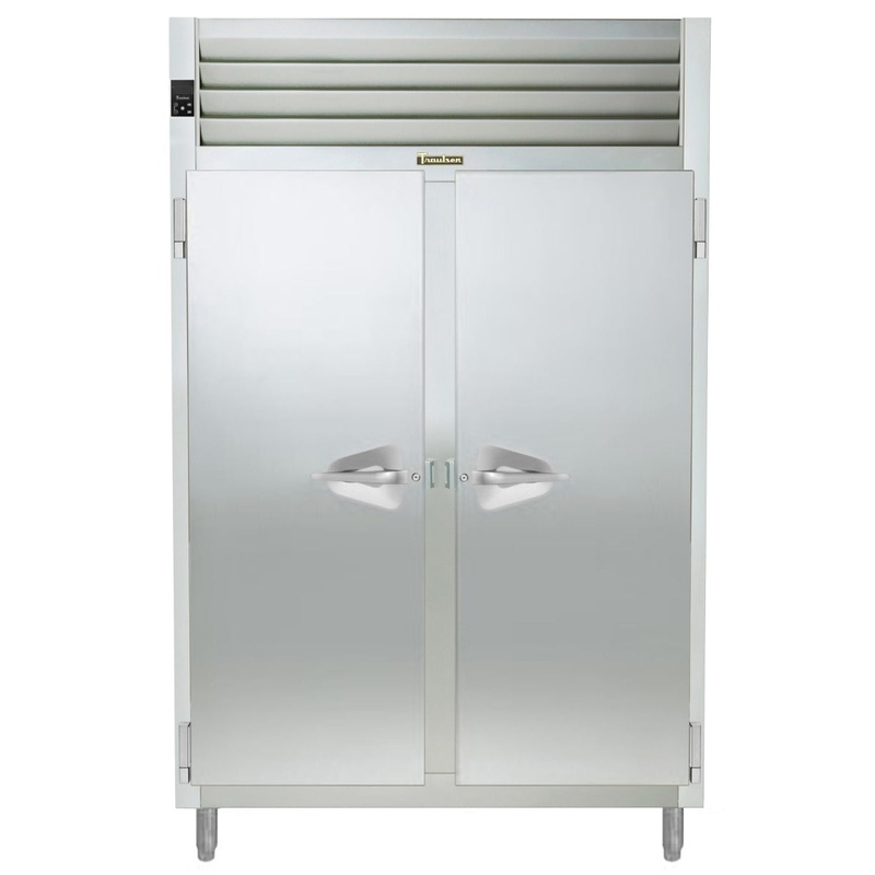 Traulsen AHF232W-FHS Spec-Line 2-Section 2 Solid Door Reach-In Heated Holding Cabinet 58" - 50.53 cu. ft.
