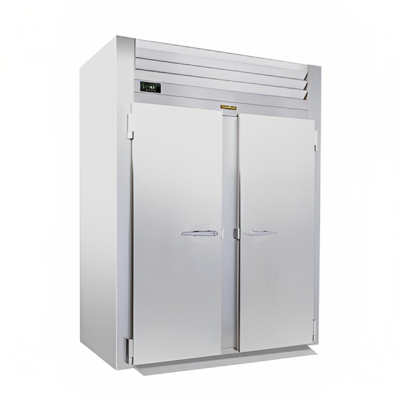 Traulsen ARI232HUT-FHS 2-Section 2 Solid Swing Door Roll-In Refrigerator 68" - Accepts (1) 72" High Rack - 79.5 cu. ft. - 115v