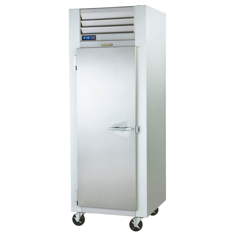 Traulsen G10011 1-Section Left Hinged 1 Solid Door Reach-In Refrigerator 30" - 24.2 Cu. Ft.
