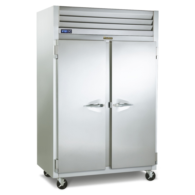 Traulsen G20013 2-Section Left/Left Hinged 2 Solid Door Reach-In Refrigerator 52" - 46 Cu. Ft.