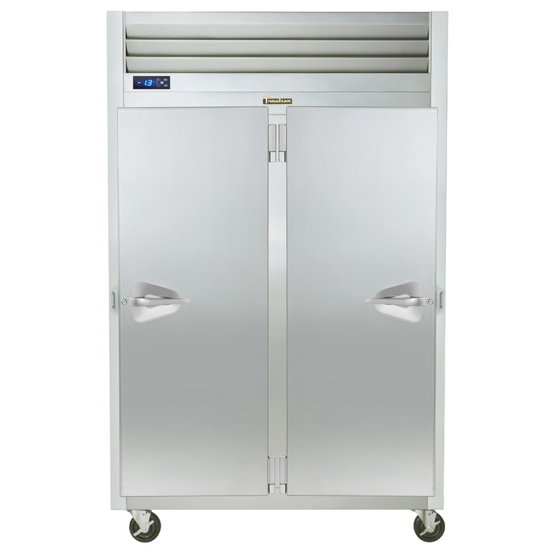 Traulsen G22011 2-Section Right/Left Hinged 2 Solid Door Reach-In Freezer 52" - 46 Cu. Ft.