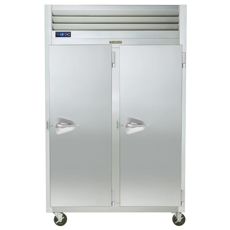 Traulsen G22012 2-Section Right/Right Hinged 2 Solid Door Reach-In Freezer 52" - 46 Cu. Ft.