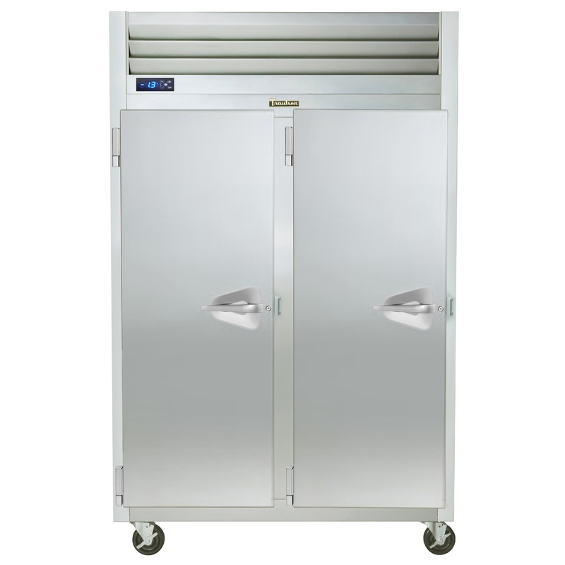 Traulsen G22013 2-Section Left/Left Hinged 2 Solid Door Reach-In Freezer 52" - 46 Cu. Ft.