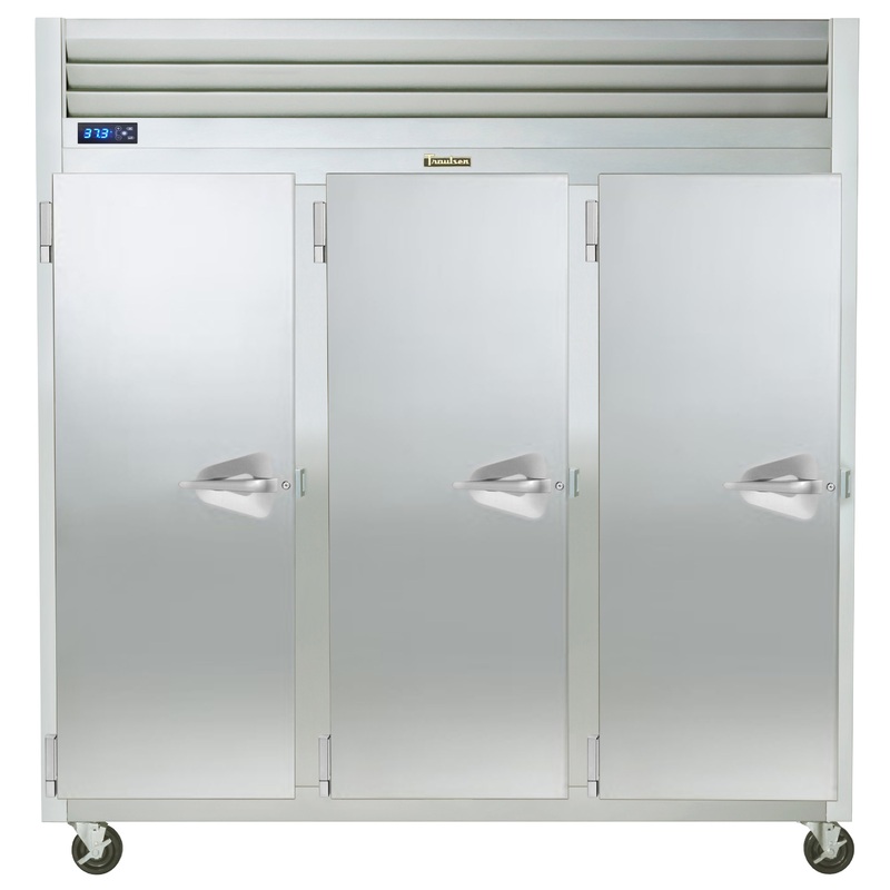 Traulsen G30013 3-Section Left/Left/Left Hinged 3 Solid Door Reach-In Refrigerator 76" - 69.1 Cu. Ft.